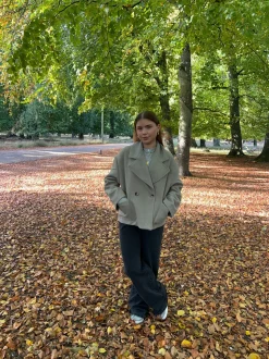 Adriana frakke - Sage grøn