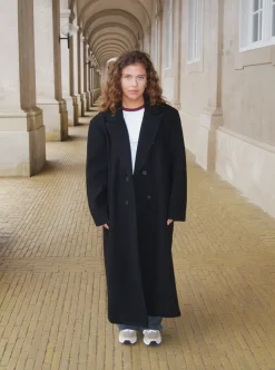 Alva oversized frakke - Sort