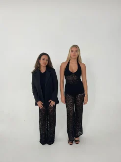 Amabel blondetop - Sort
