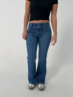 Amani bootcut jeans - Blå denim