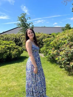 Anastasia kjole - blå