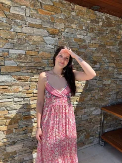 Anastasia kjole - pink