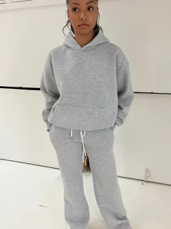Anelise hoodie - Grå melange