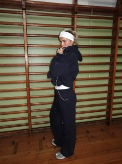 Anelise hoodie - Navy