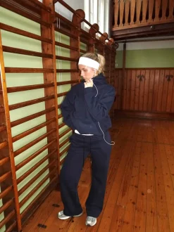Anelise hoodie - Navy