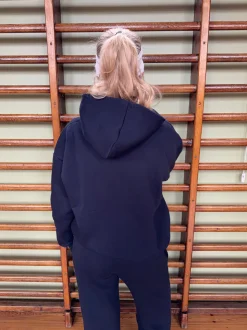 Anelise hoodie - Navy