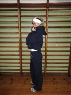Anelise hoodie - Navy