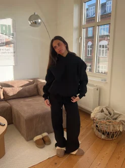 Anelise hoodie - Sort