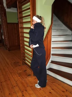 Anelise sweatpants - Navy