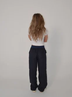 Angel hør bukser - navy