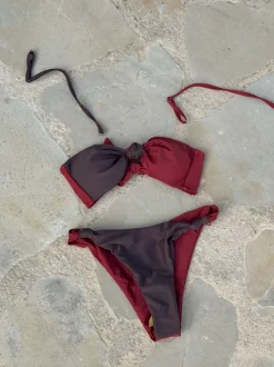 Angelinea bikini - Bordeaux/brun