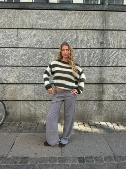 Anna Olympia striktrøje - Kaki