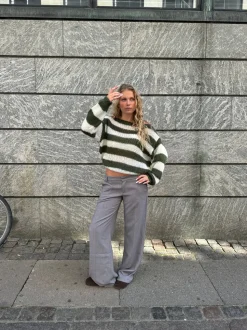 Anna Olympia striktrøje - Kaki