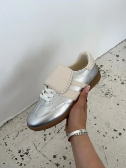 Astana sneakers med kappe - Sølv