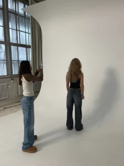 Audrey jeans - Grå