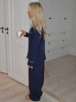 Aurelia pyjamasskjorte - Navy