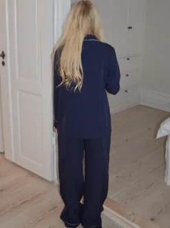 Aurelia pyjamasskjorte - Navy