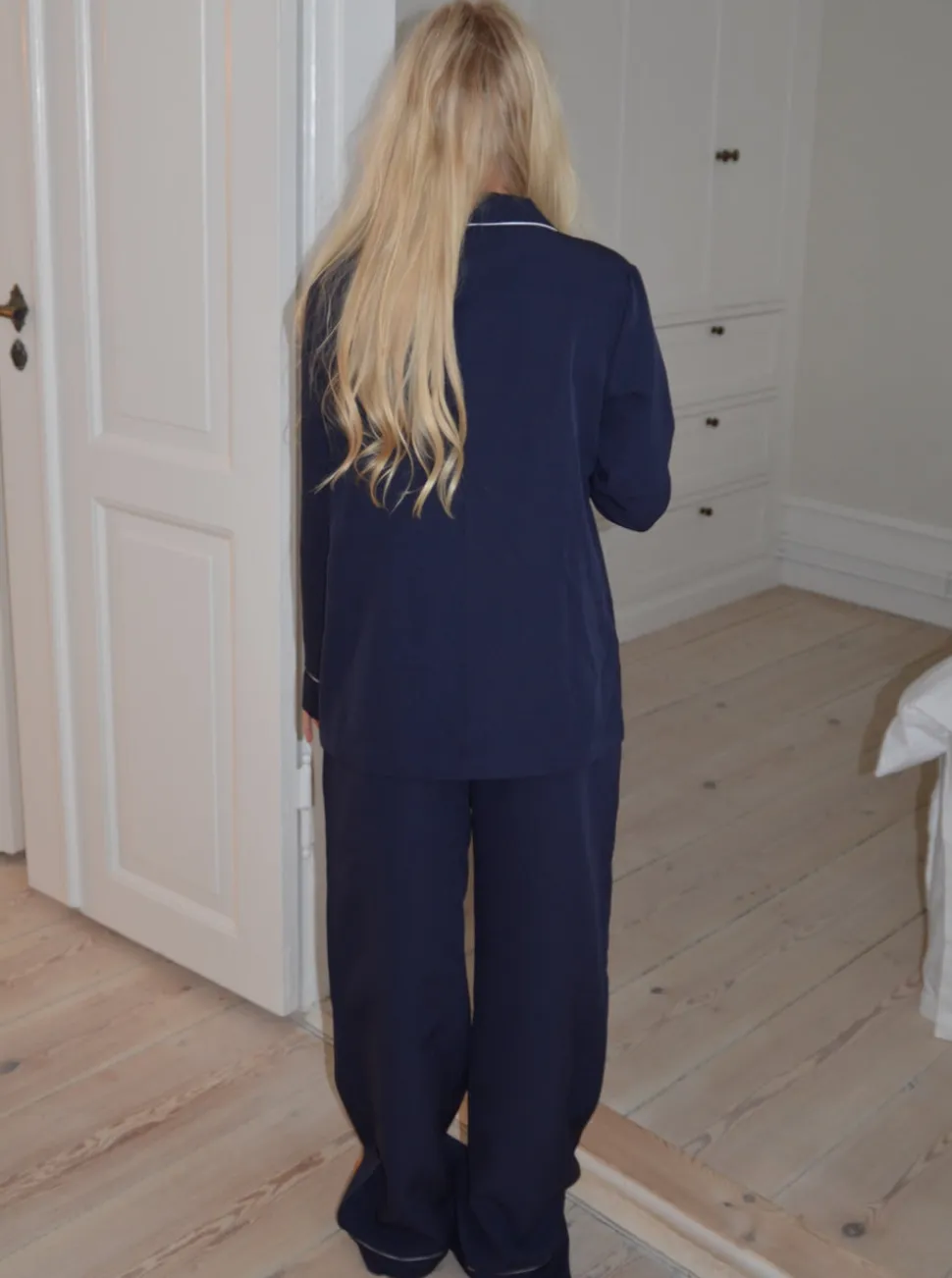 Aurelia pyjamasskjorte - Navy