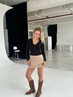 Ayia nederdel/top - Beige