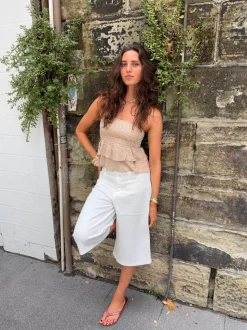 Ayia nederdel/top - Beige