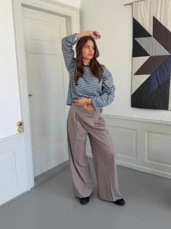 Belliano suitbukser - Taupe
