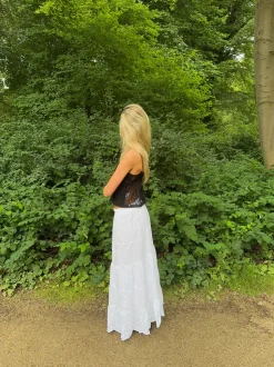 Bente blondetop - Sort