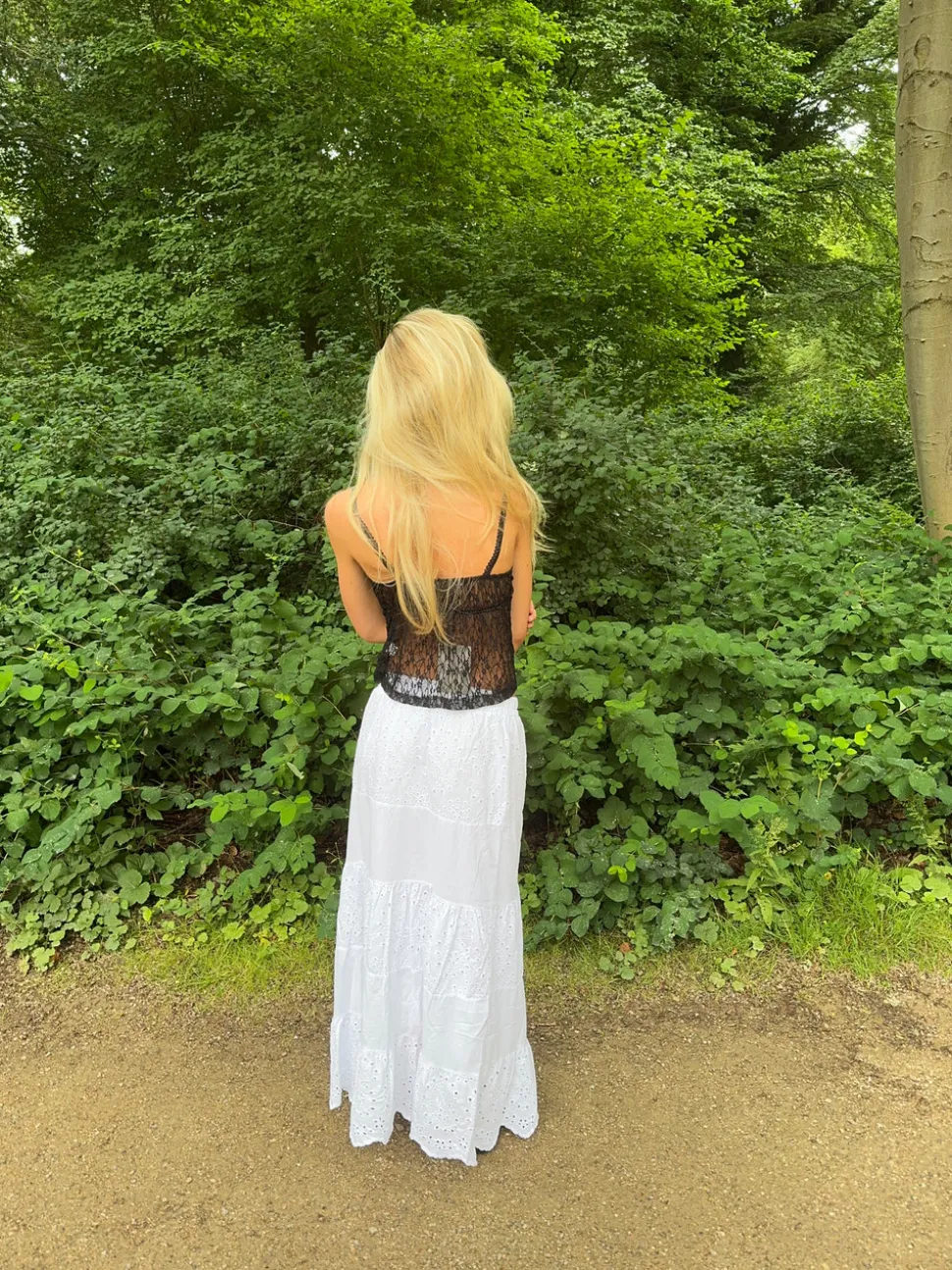 Bente blondetop - Sort