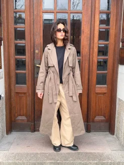 Bitta trenchcoat - Brun