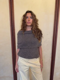 Bolivia multi striktrøje - Taupe