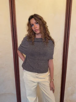 Bolivia multi striktrøje - Taupe