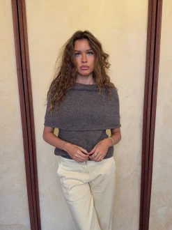 Bolivia multi striktrøje - Taupe