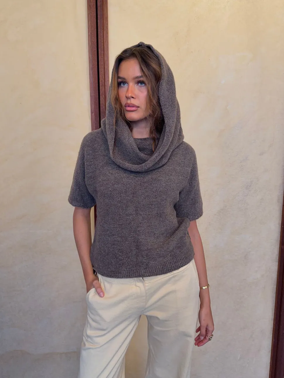 Bolivia multi striktrøje - Taupe