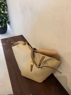 Brasília skuldertaske - Beige