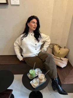 Brasília skuldertaske - Beige