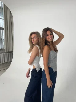 Brigitte top - Grå