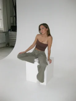 Core tube top - Espresso