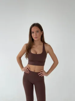 Crossback bra - Espresso
