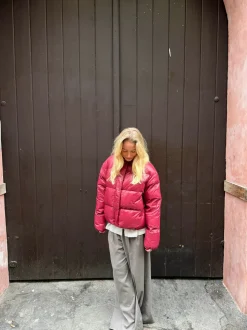 Elin pufferjakke - Rød