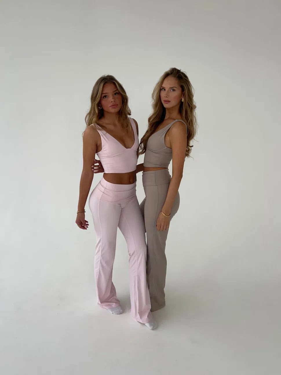 Essential flared pants - Ash