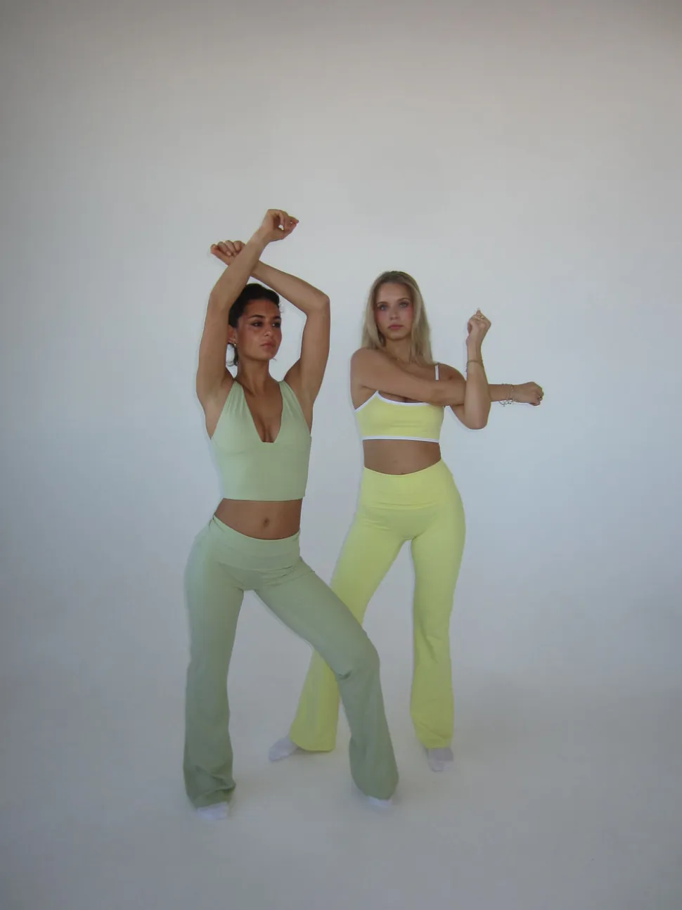 Essential flared pants - Butter