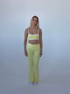 Essential flared pants - Butter