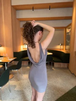 Floranne kjole - Taupe