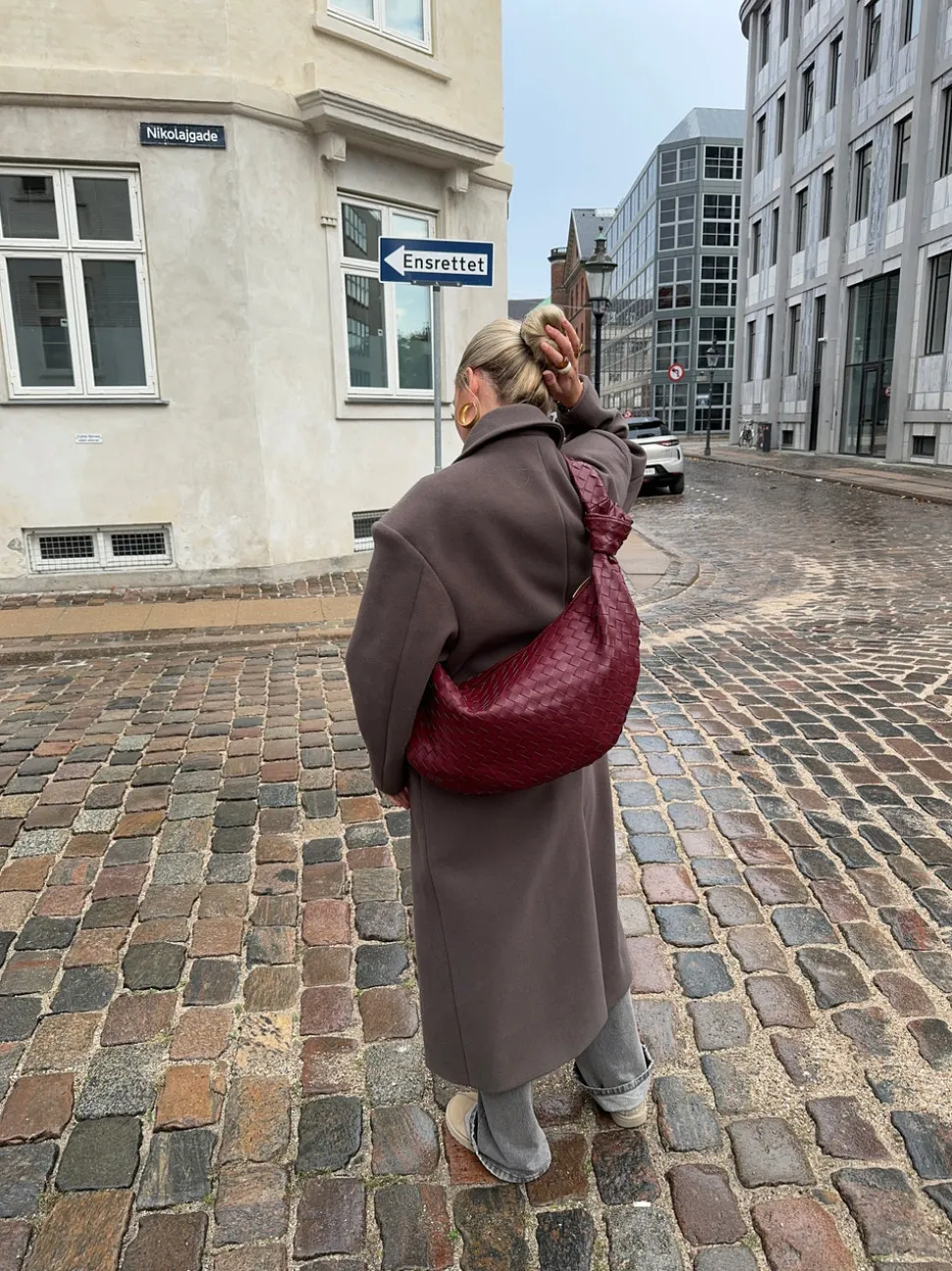 Florence taske stor version - Vinrød
