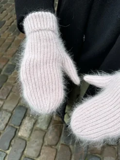 Fluffy handsker - Pink