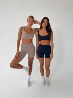 Folded essential shorts - Midnight