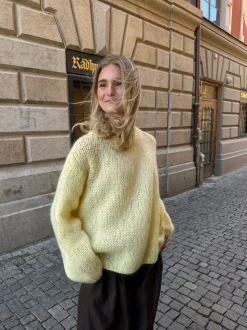 Genevieve striktrøje - Gul