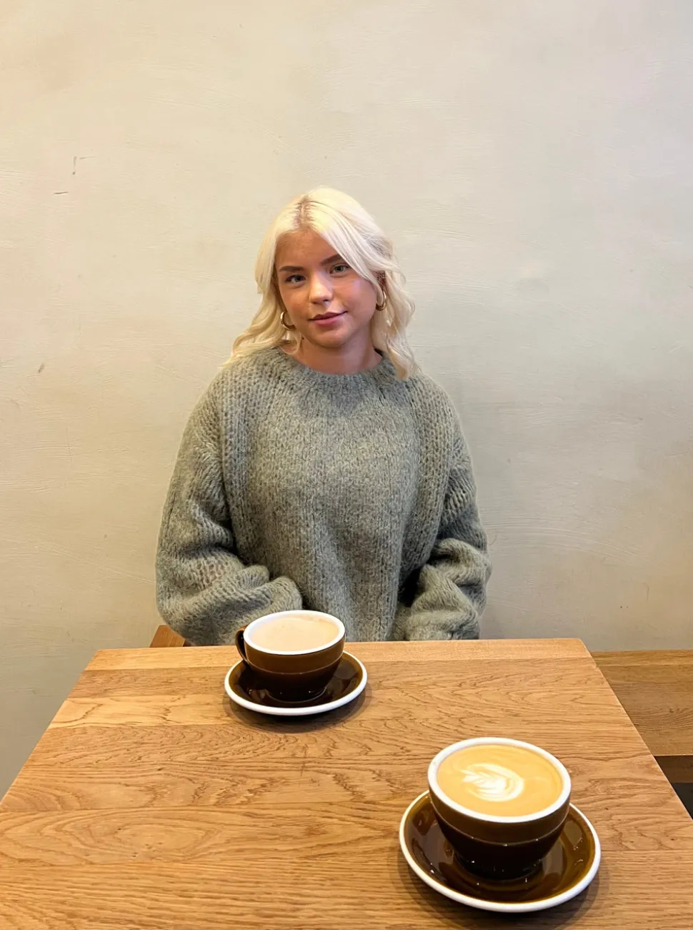 Genevieve striktrøje - Kaki
