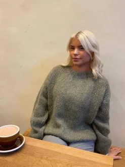 Genevieve striktrøje - Kaki