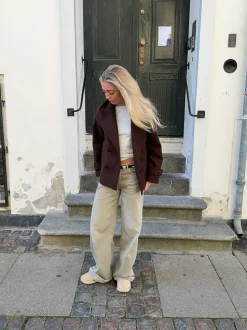 Ginalli jakke - Mørkebrun