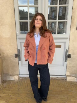 Ginalli jakke - Pink/rust